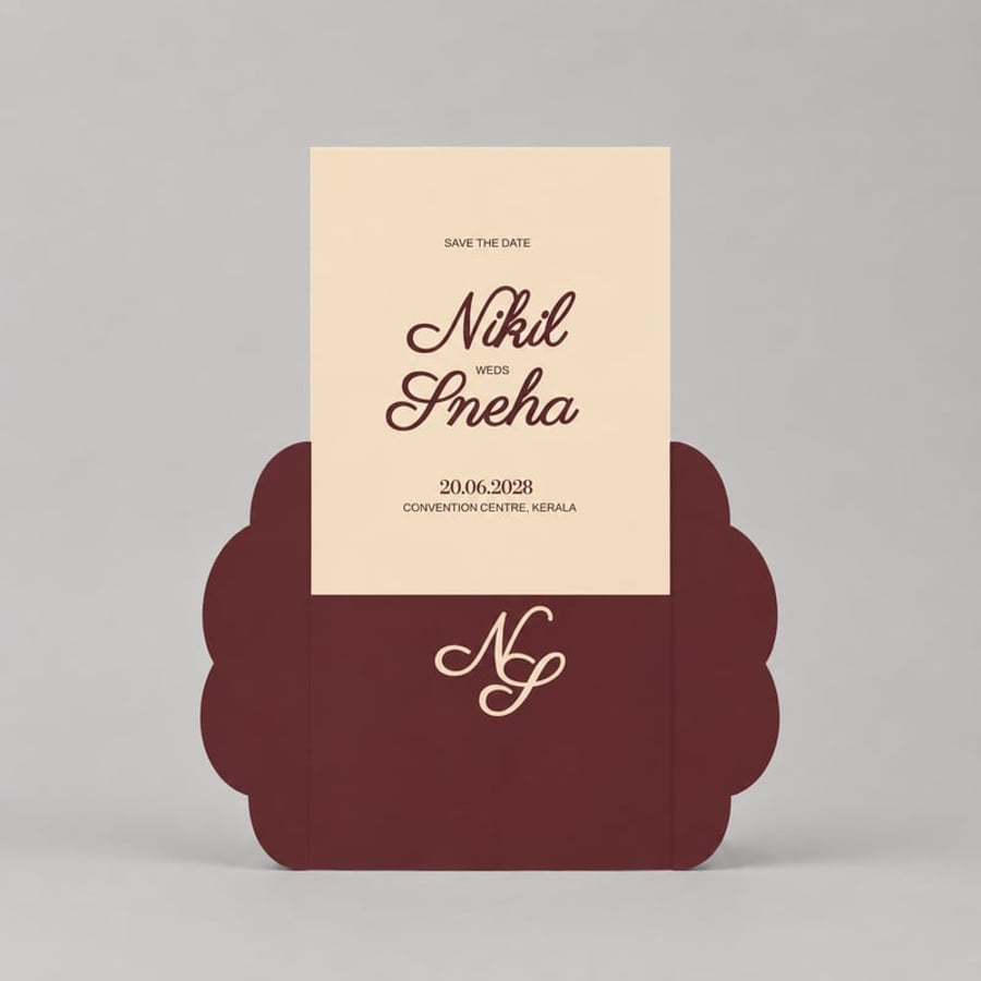 Wedding Card - 4 Rounds