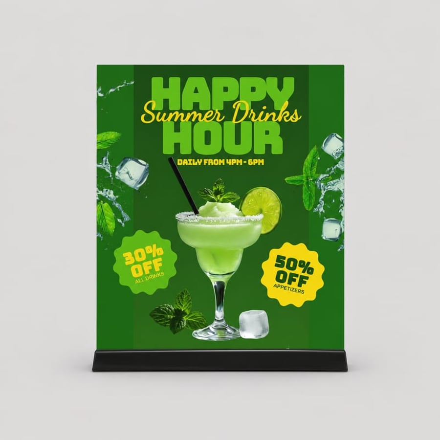 Tent card