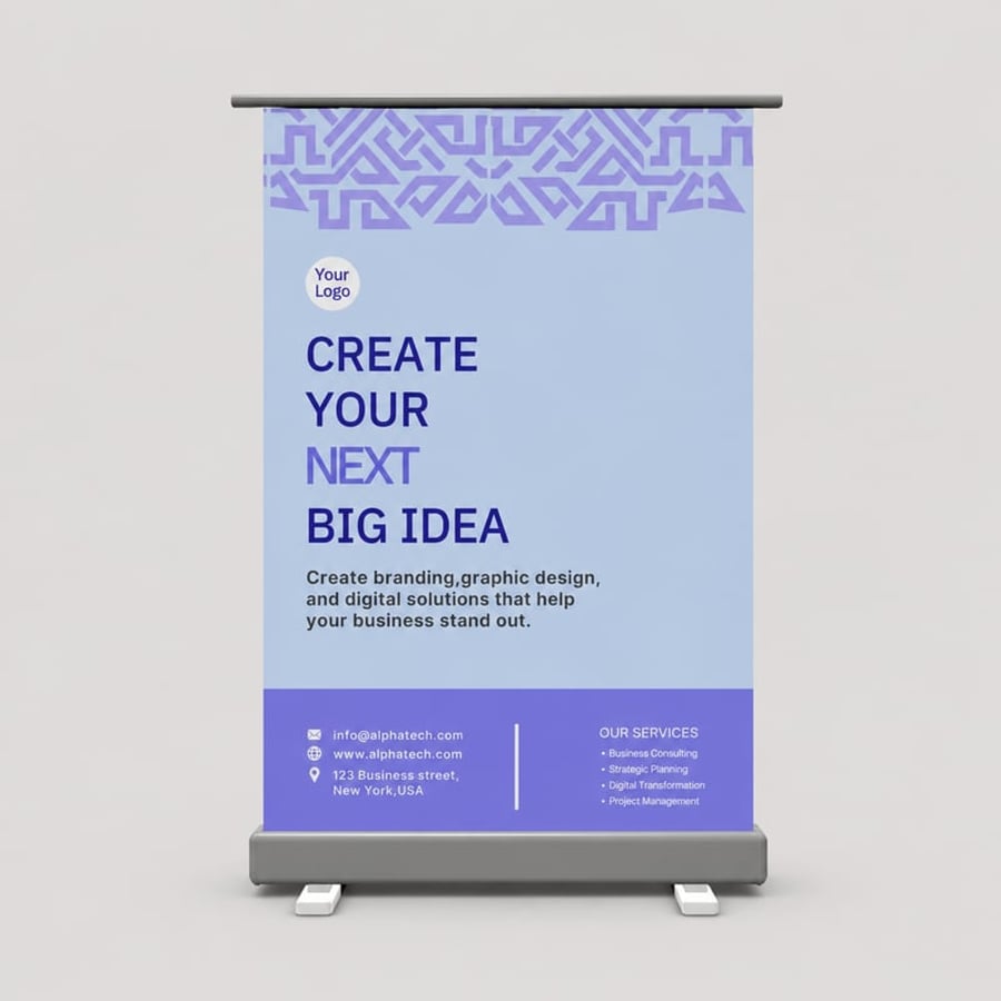 Display Wood Standee