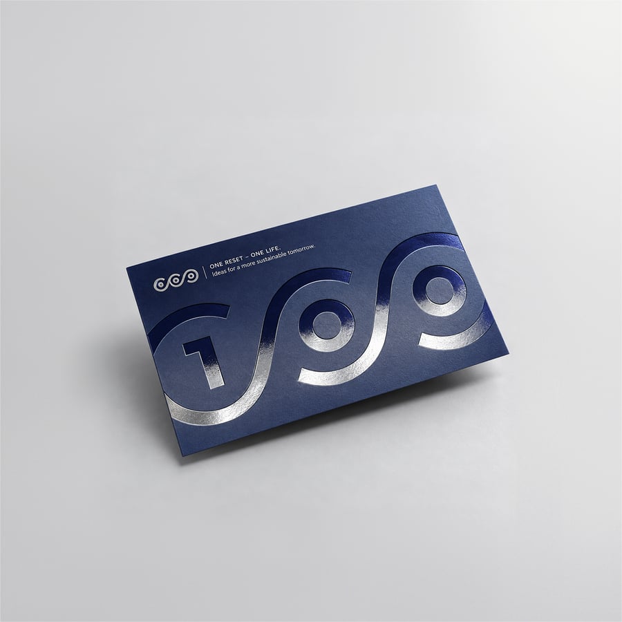 Spot UV Visiting Card