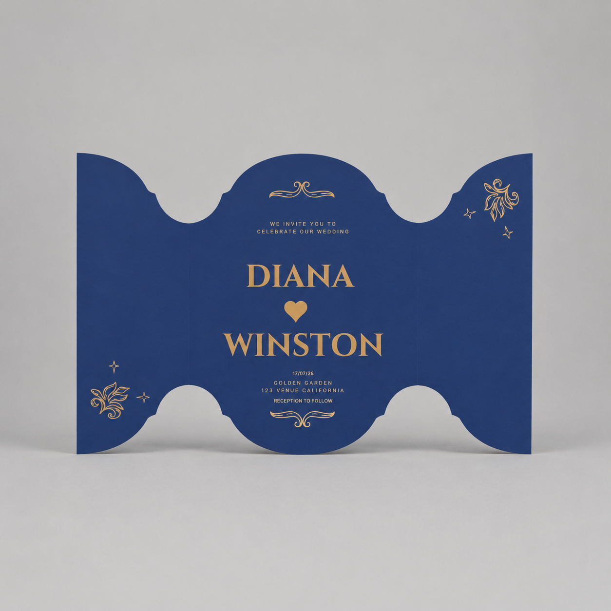 Etemalvows Wedding Card